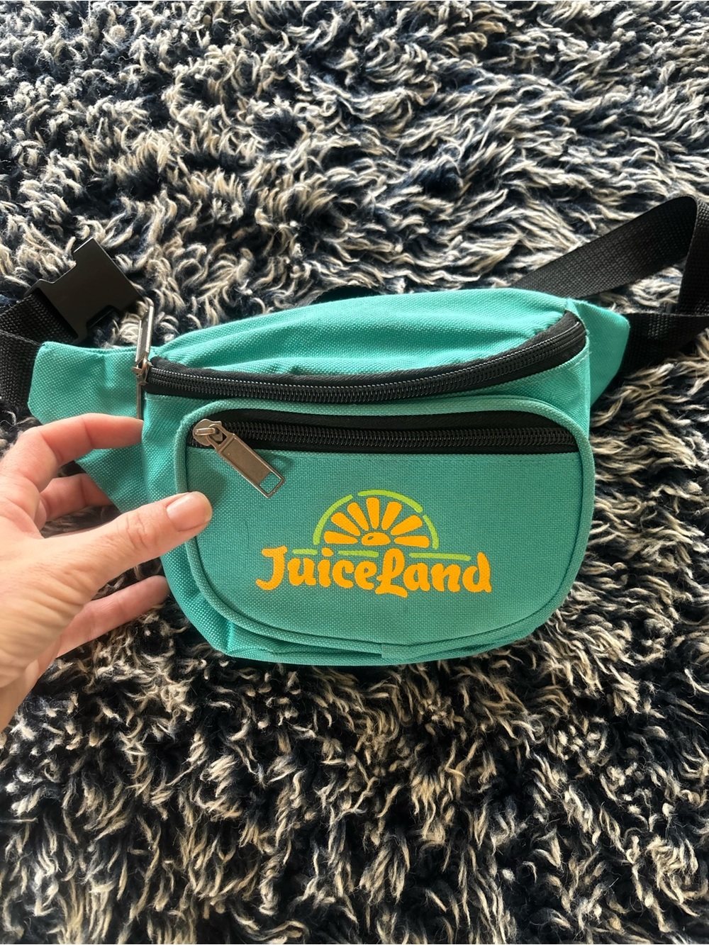Teal Crossbody Fanny Pack